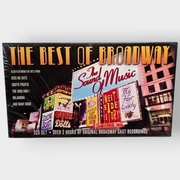 Other - Best Of Broadway Musicals Original Cast Music Score NEW Factory Sealed